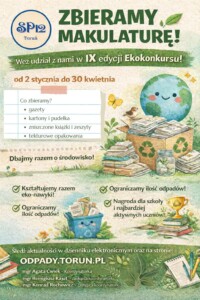 IX edycja ekokonkursu - Zbieramy makulaturę